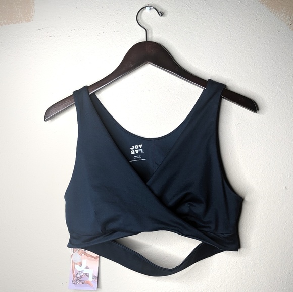 JoyLab Other - JOY LAB Navy Strappy Workout Bra NEW